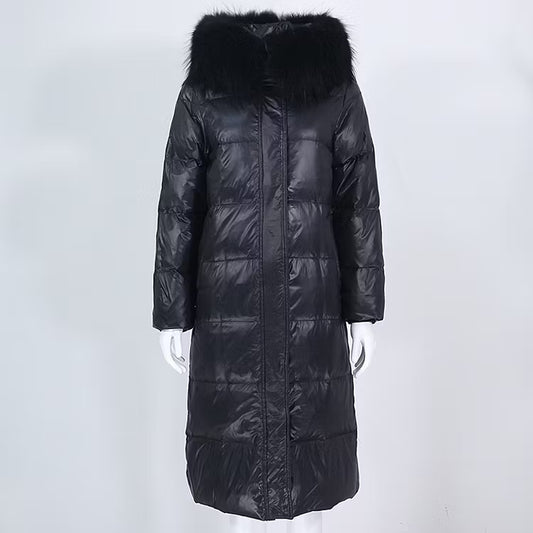 MANILA JACKET från NordicFurs – lyxig vinterjacka med pälskrage