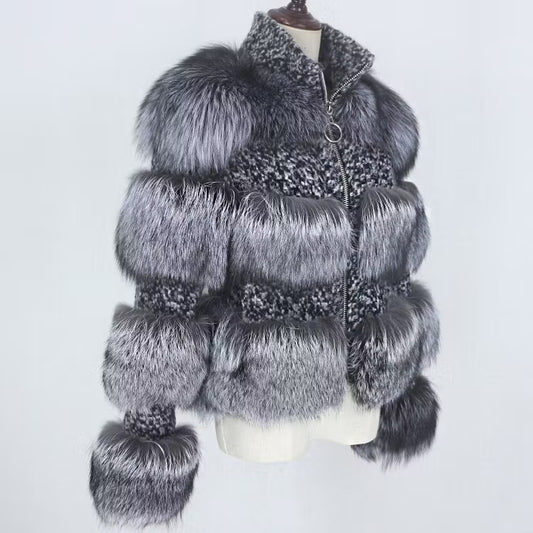 FUR JACKET från NordicFurs – lyxig vinterjacka med pälskrage