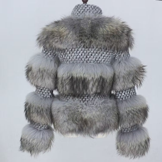 FUR JACKET från NordicFurs – lyxig vinterjacka med pälskrage