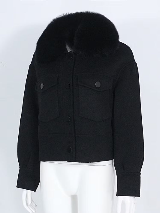 ASPEN JACKET från NordicFurs – lyxig vinterjacka med pälskrage