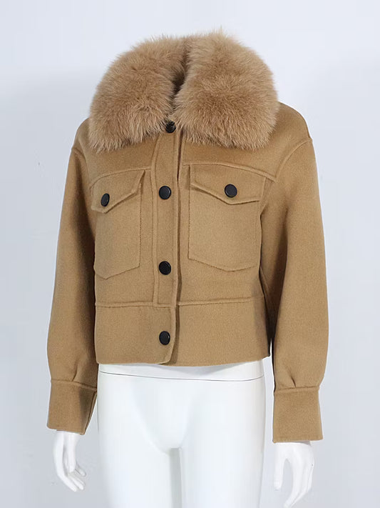 ASPEN JACKET från NordicFurs – lyxig vinterjacka med pälskrage