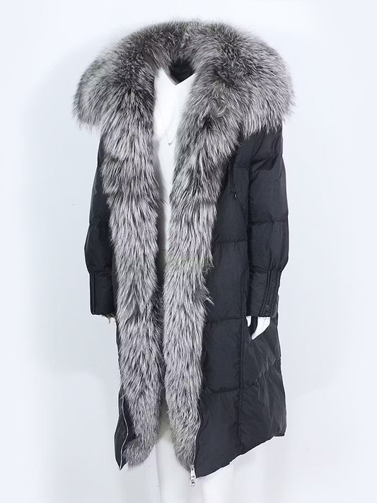 PAULINA JACKET från NordicFurs – lyxig vinterjacka med pälskrage