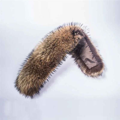 PÄLSKRAGE MÖRKBRUN