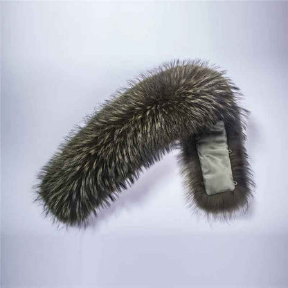 PÄLSKRAGE MÖRKBRUN