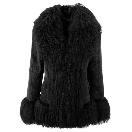 HANNAH SHEARLING JACKET GREY