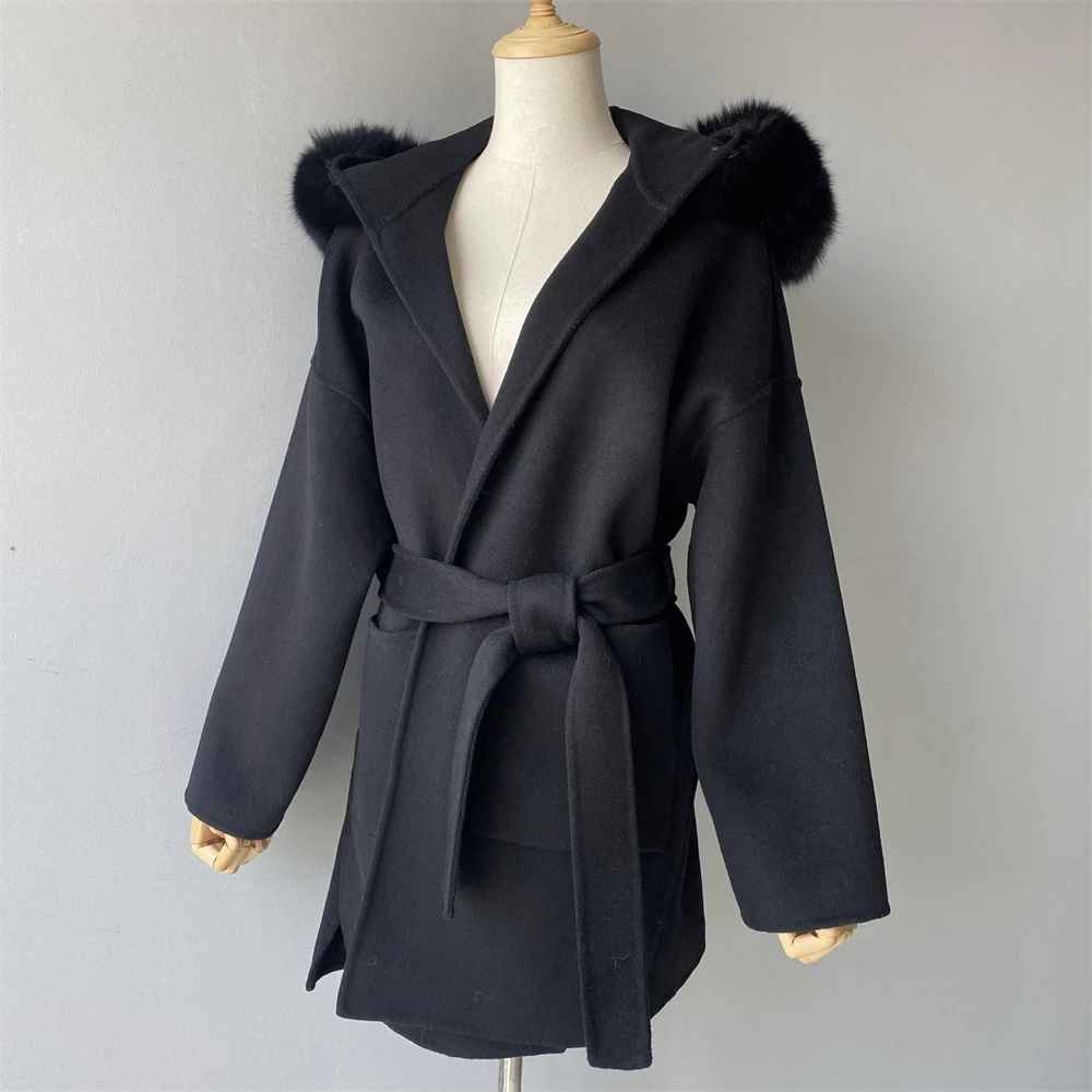 VALENTINA COAT WHITE FAKE FUR