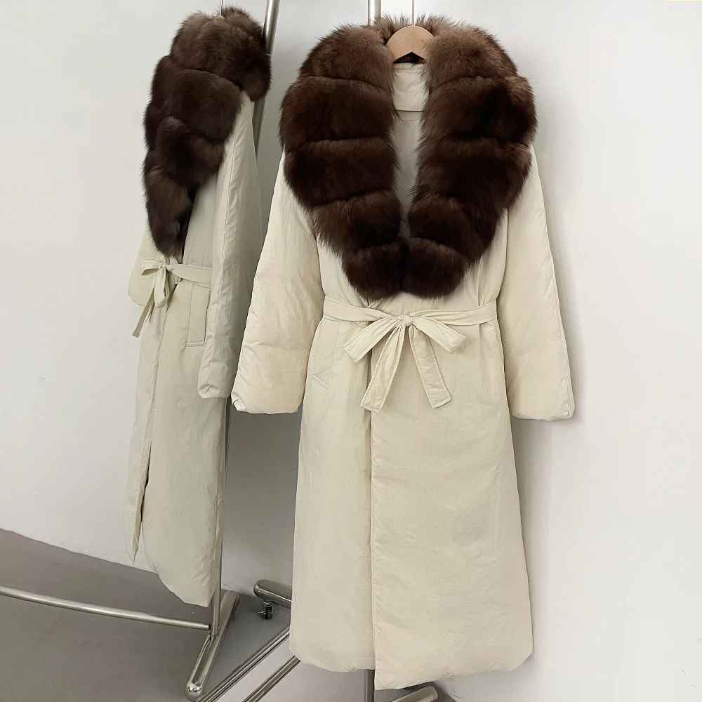 ISOLDE JACKET LONG WHITE