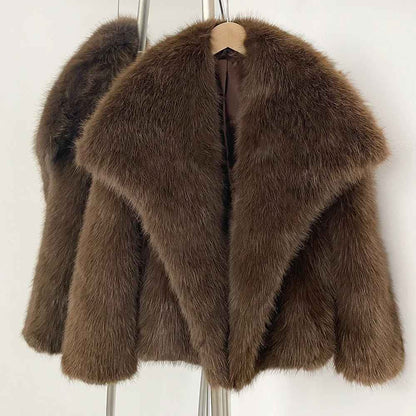 BROOKLYN FAKE FUR COAT BOUGOURY