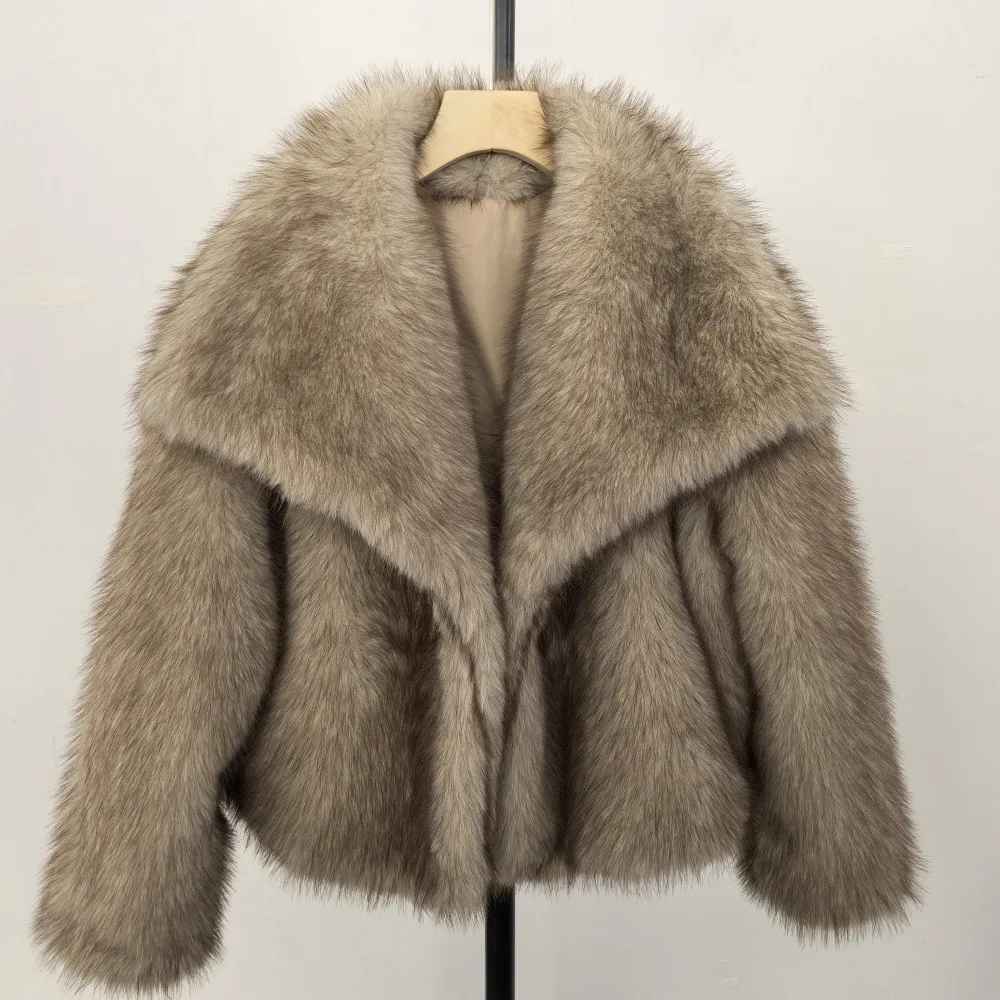 BROOKLYN FAKE FUR COAT BOUGOURY