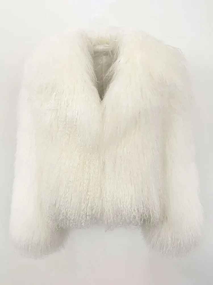 ROCHELLE SHEARLING JACKET GREY