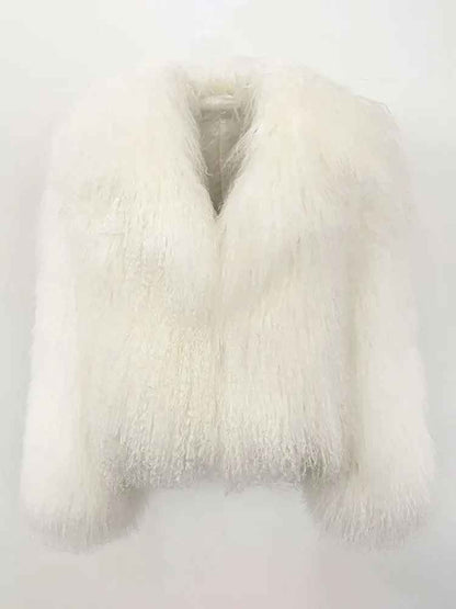 ROCHELLE SHEARLING JACKET GREY