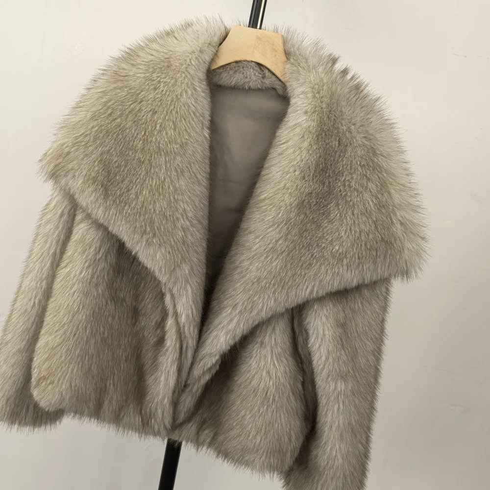 BROOKLYN FAKE FUR COAT BOUGOURY