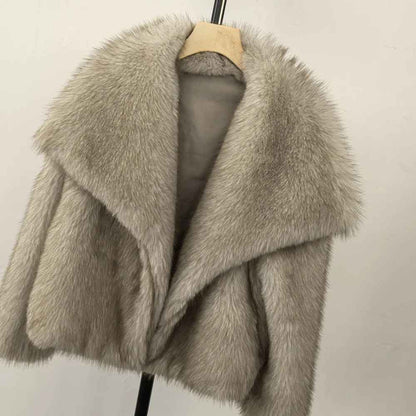 BROOKLYN FAKE FUR COAT BOUGOURY