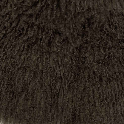 FAYE SHEARLING COAT BLACK