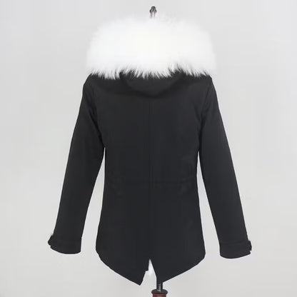 SCARLETT JACKET från NordicFurs – lyxig vinterjacka med pälskrage