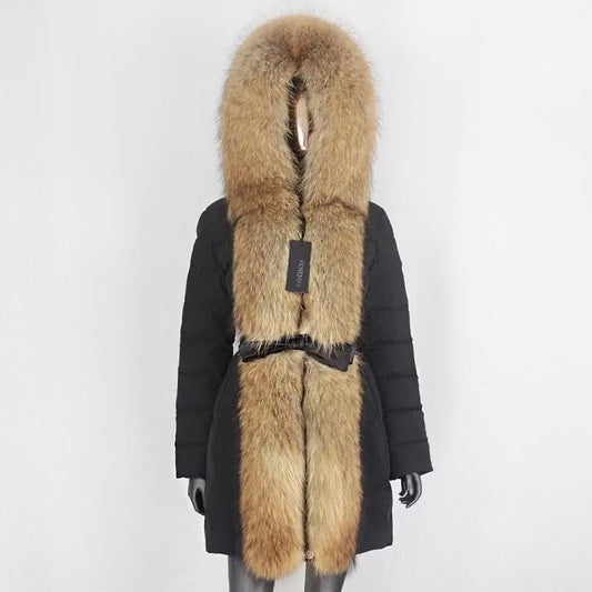 VALENCIA JACKET från NordicFurs – lyxig vinterjacka med pälskrage