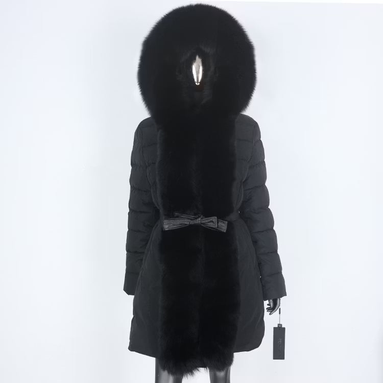 VALENCIA JACKET från NordicFurs – lyxig vinterjacka med pälskrage