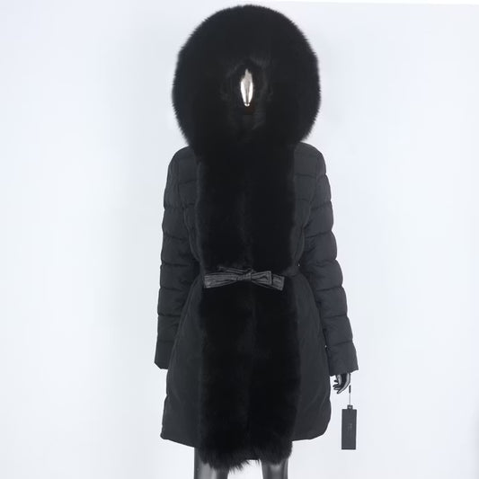 VALENCIA JACKET från NordicFurs – lyxig vinterjacka med pälskrage