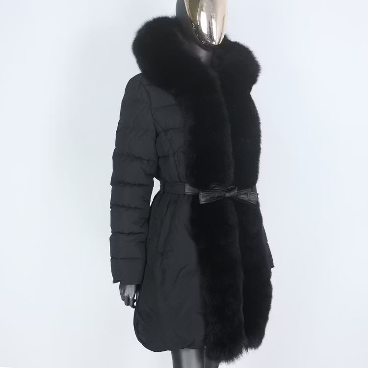 VALENCIA JACKET från NordicFurs – lyxig vinterjacka med pälskrage