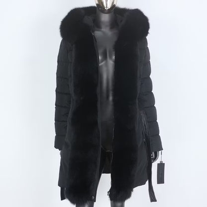 VALENCIA JACKET från NordicFurs – lyxig vinterjacka med pälskrage