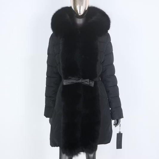 VALENCIA JACKET från NordicFurs – lyxig vinterjacka med pälskrage