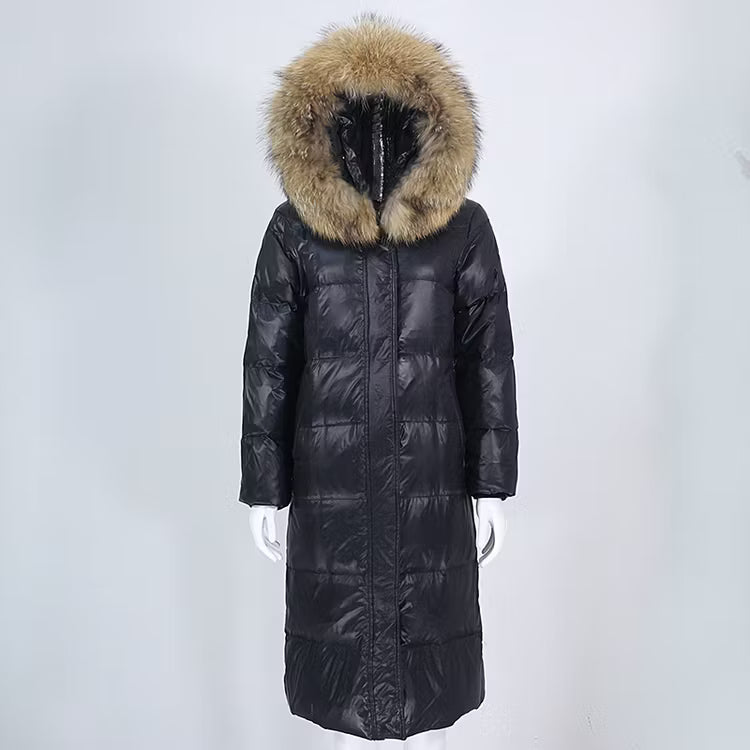 MANILA JACKET från NordicFurs – lyxig vinterjacka med pälskrage