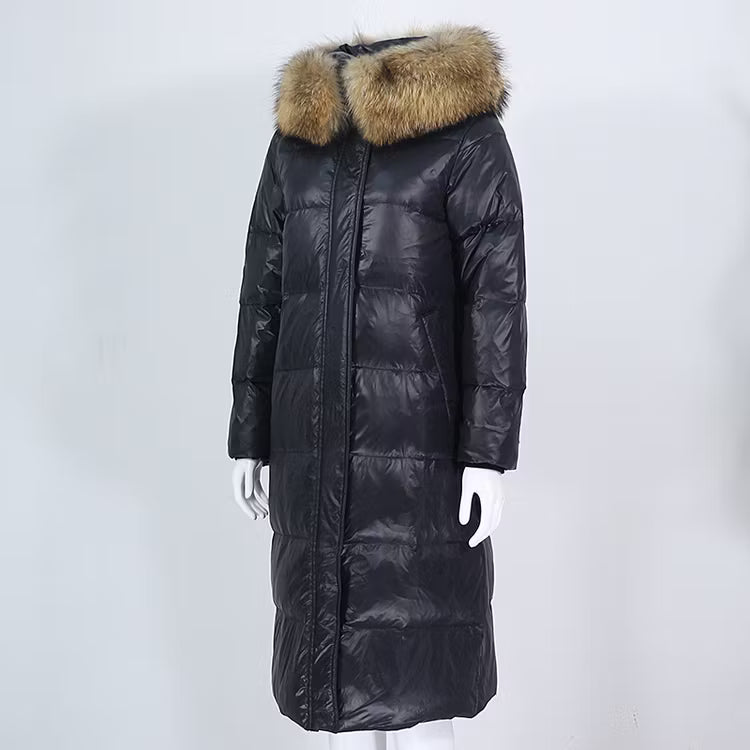 MANILA JACKET från NordicFurs – lyxig vinterjacka med pälskrage