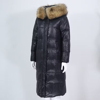 MANILA JACKET från NordicFurs – lyxig vinterjacka med pälskrage