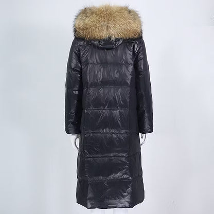 MANILA JACKET från NordicFurs – lyxig vinterjacka med pälskrage