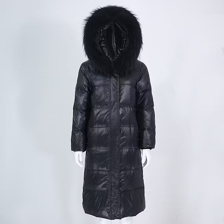 MANILA JACKET från NordicFurs – lyxig vinterjacka med pälskrage