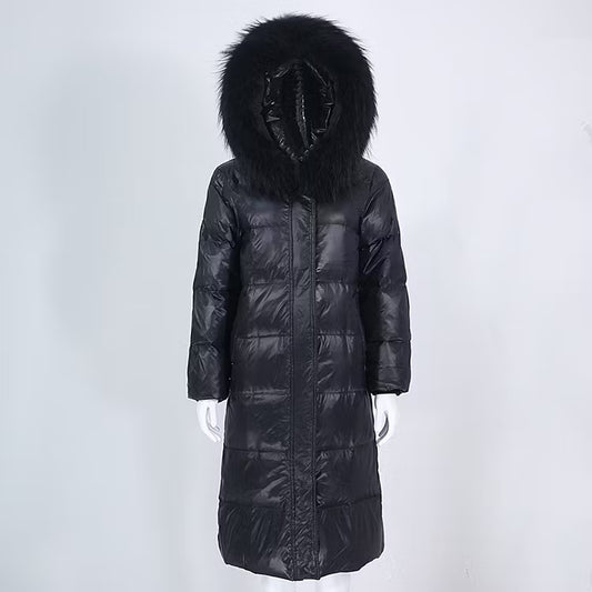 MANILA JACKET från NordicFurs – lyxig vinterjacka med pälskrage