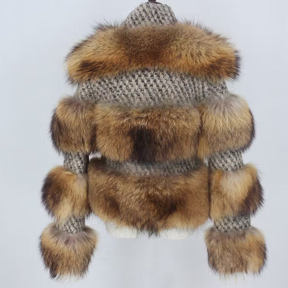 FUR JACKET från NordicFurs – lyxig vinterjacka med pälskrage