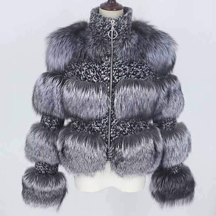 FUR JACKET från NordicFurs – lyxig vinterjacka med pälskrage