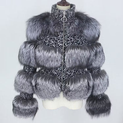 FUR JACKET från NordicFurs – lyxig vinterjacka med pälskrage