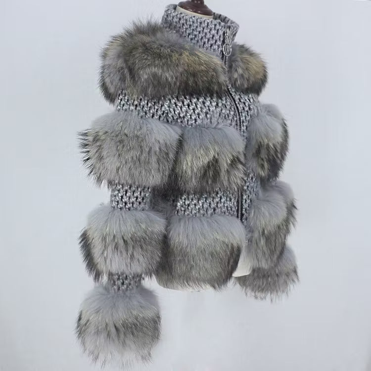 FUR JACKET från NordicFurs – lyxig vinterjacka med pälskrage