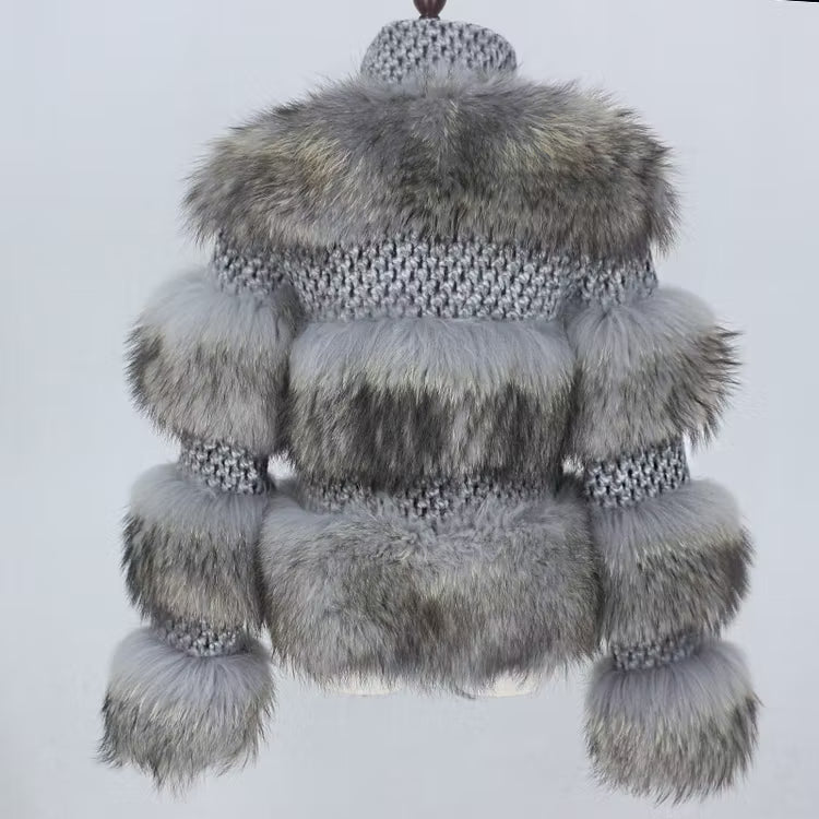 FUR JACKET från NordicFurs – lyxig vinterjacka med pälskrage