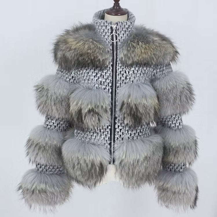 FUR JACKET från NordicFurs – lyxig vinterjacka med pälskrage