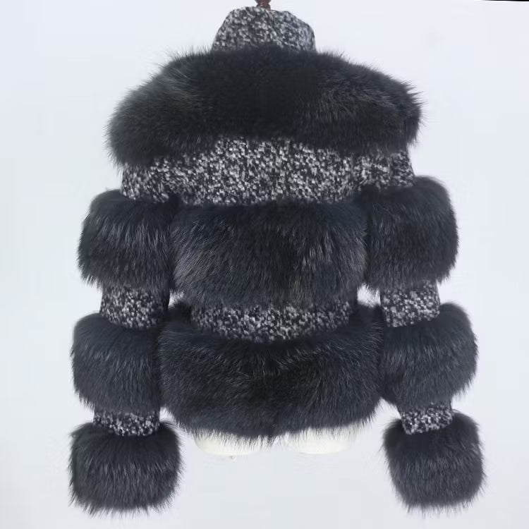 FUR JACKET från NordicFurs – lyxig vinterjacka med pälskrage