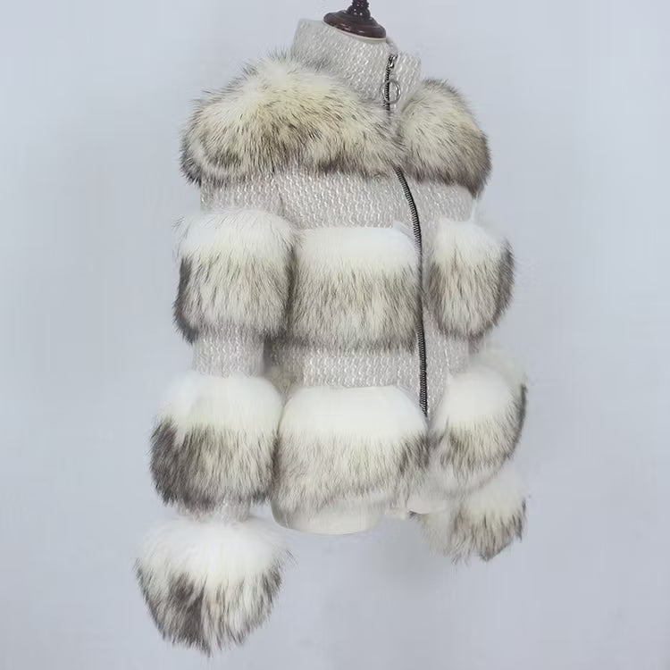 FUR JACKET från NordicFurs – lyxig vinterjacka med pälskrage