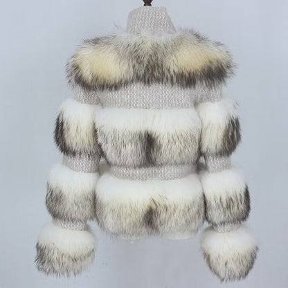 FUR JACKET från NordicFurs – lyxig vinterjacka med pälskrage