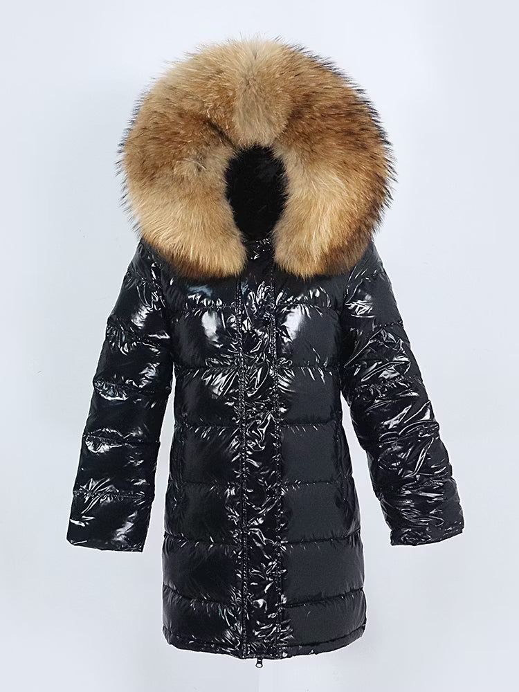 GLOSS JACKET från NordicFurs – lyxig vinterjacka med pälskrage