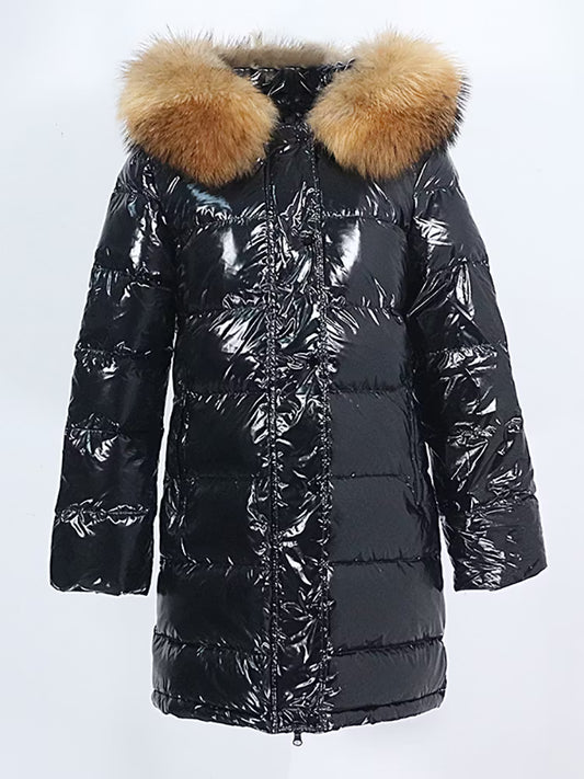 GLOSS JACKET från NordicFurs – lyxig vinterjacka med pälskrage