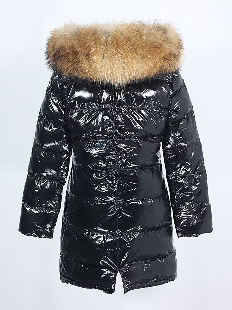 GLOSS JACKET från NordicFurs – lyxig vinterjacka med pälskrage