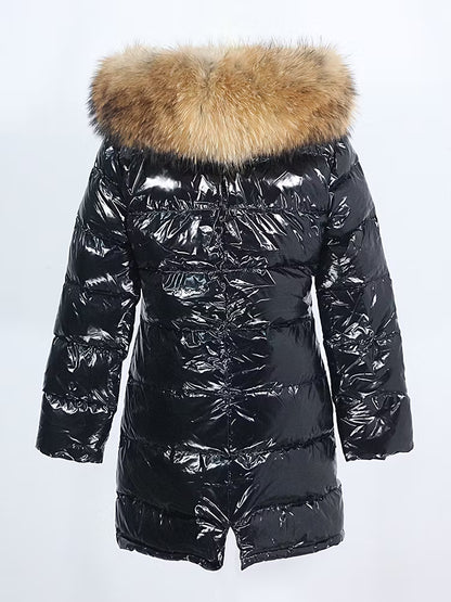 GLOSS JACKET från NordicFurs – lyxig vinterjacka med pälskrage