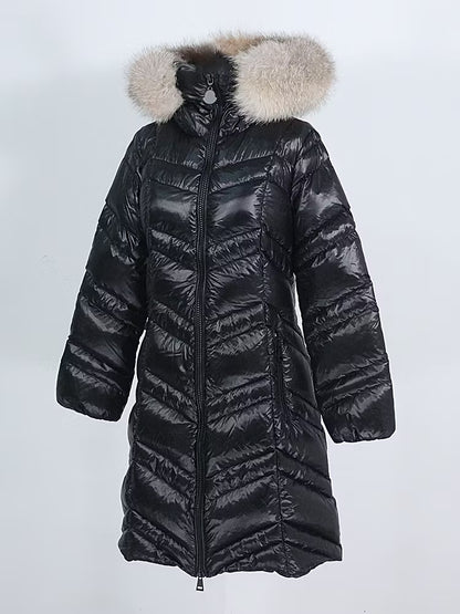 MAIA JACKET från NordicFurs – lyxig vinterjacka med pälskrage