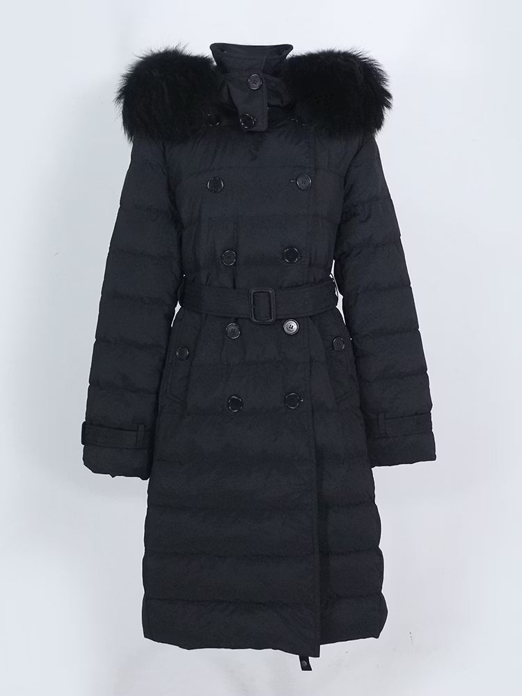 LUCIANA JACKET från NordicFurs – lyxig vinterjacka med pälskrage