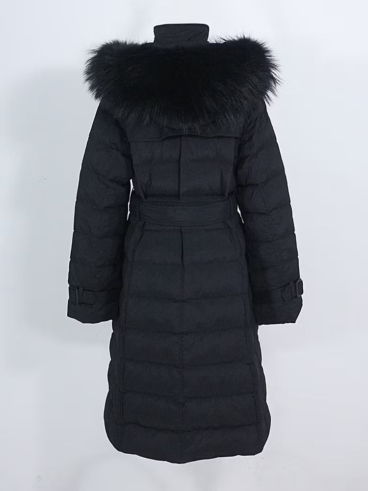 LUCIANA JACKET från NordicFurs – lyxig vinterjacka med pälskrage