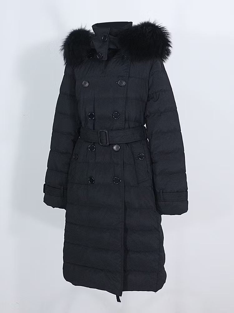 LUCIANA JACKET från NordicFurs – lyxig vinterjacka med pälskrage