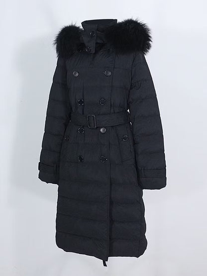 LUCIANA JACKET från NordicFurs – lyxig vinterjacka med pälskrage