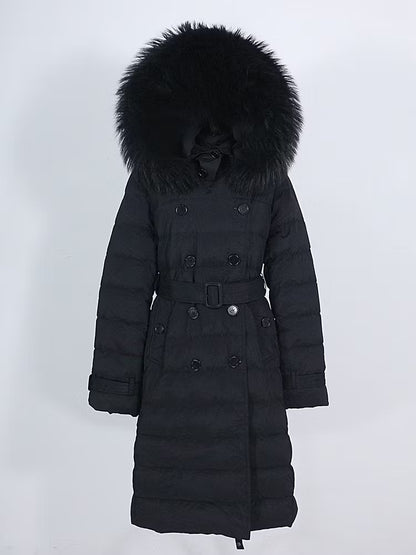 LUCIANA JACKET från NordicFurs – lyxig vinterjacka med pälskrage